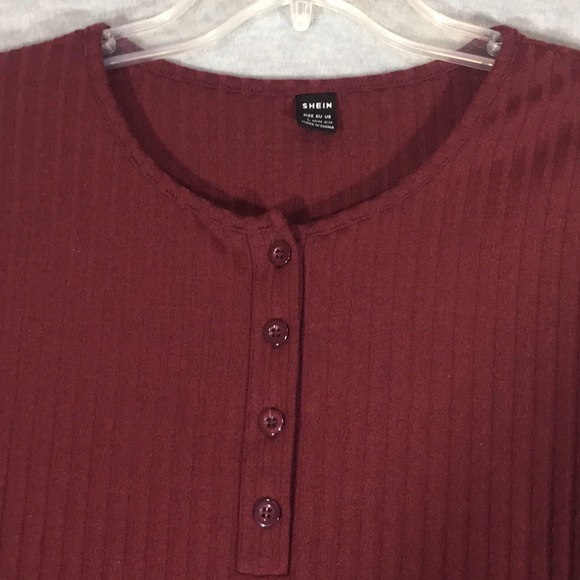 SHEIN Comfy Cozy Relaxed Fit Rib Knit Stretch 2-Piece Top & Leggings - Picture 4 of 12